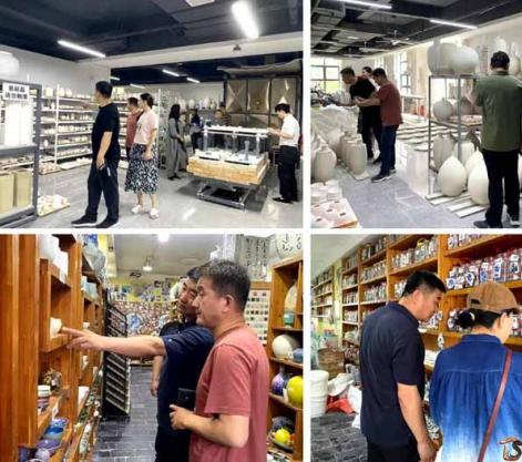 市美协 “艺绘定瓷”赴景德镇调研与交流活动