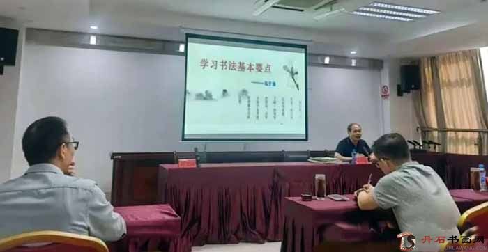吉安市书协书法公益活动走进机关